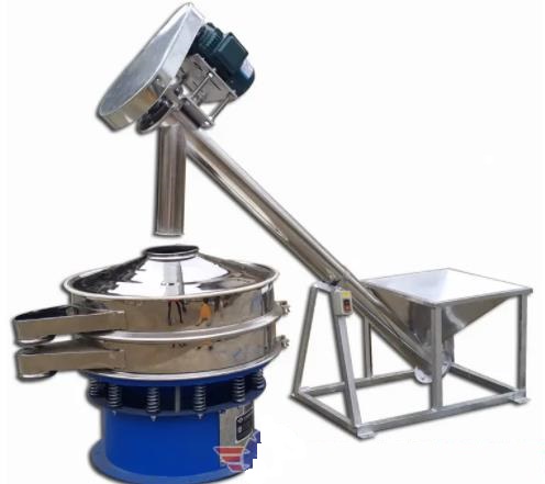 螺旋上料機適用的物料與振動篩配合 螺旋上料機適用的物料與振動篩配合