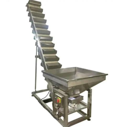 1685589239350399.jpg 小型傾斜多斗式連續(xù)上料提升機