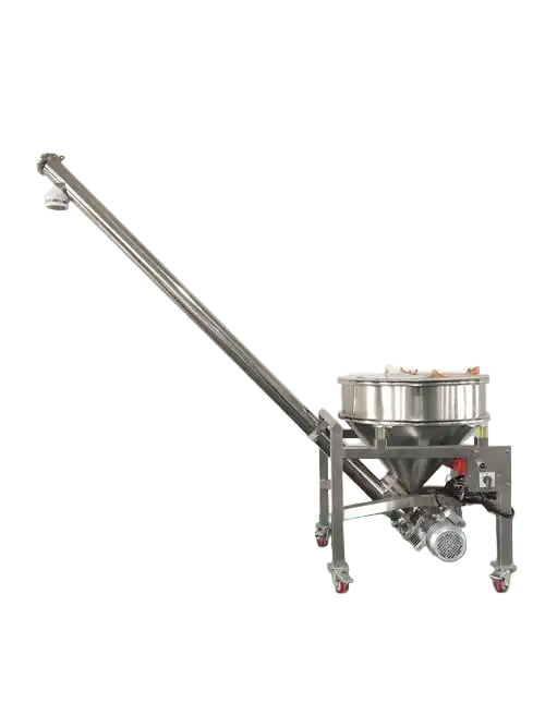 威海螺旋上料機(jī)-化工食品行業(yè)高效螺旋提升機(jī)自動(dòng)化輸送解決方案